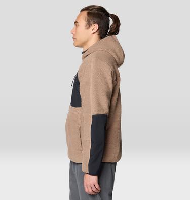 Men's HiCamp Fleece Hoody, Color: Wild Taupe, image 7