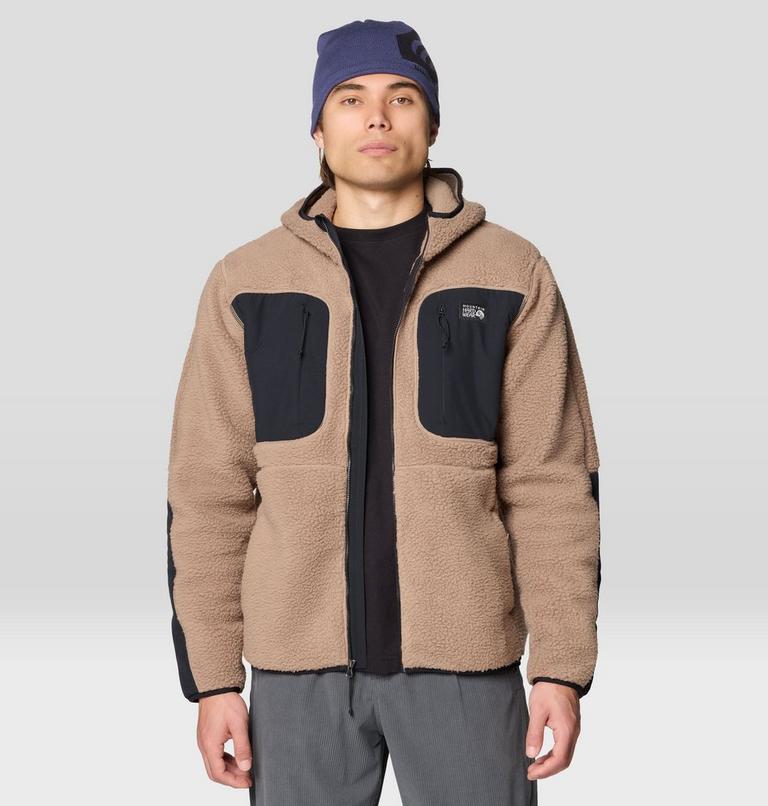 Men's HiCamp Fleece Hoody, Color: Wild Taupe, image 4