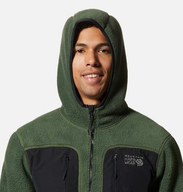 Men's HiCamp Fleece Hoody, Color: Surplus Green, image 4