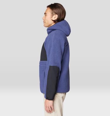 Men's HiCamp Fleece Hoody, Color: Lapis Dusk, image 12