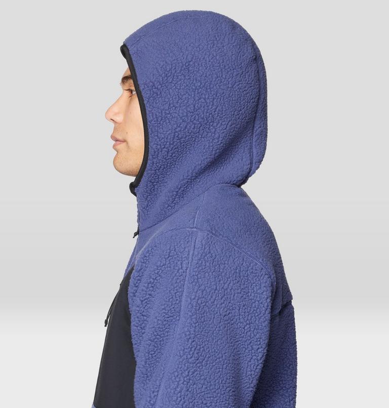 Men's HiCamp Fleece Hoody, Color: Lapis Dusk, image 7