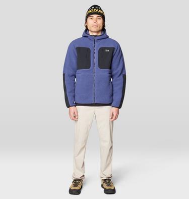 Men's HiCamp Fleece Hoody, Color: Lapis Dusk, image 10