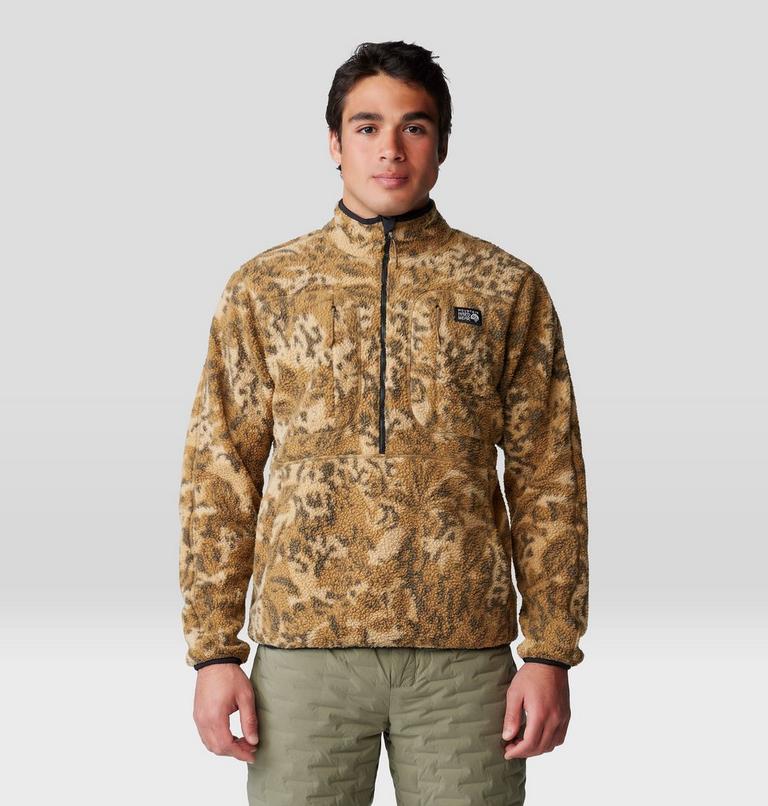 Chandail imprimé en polaire HiCamp Homme, Color: Corozo Nut Forests Floor Print, image 5