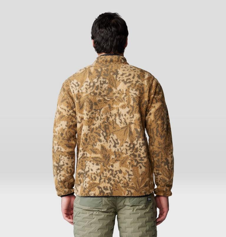 Chandail imprimé en polaire HiCamp Homme, Color: Corozo Nut Forests Floor Print, image 2
