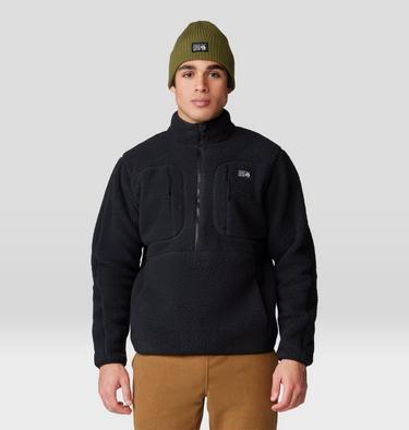 Men's HiCamp Fleece Half Zip, Color: Black, image 13