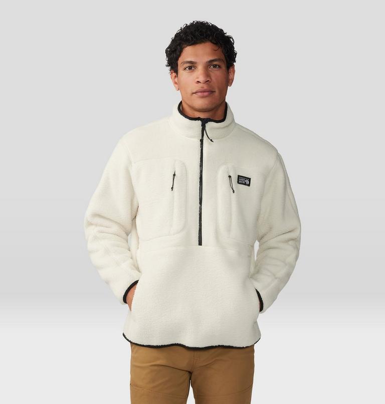 Men's HiCamp Fleece Half Zip, Color: Stone, image 5