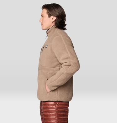 Men's HiCamp Fleece Half Zip, Color: Wild Taupe, image 3