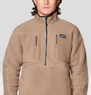Men's HiCamp Fleece Half Zip, Color: Wild Taupe, image 4