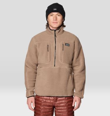 Men's HiCamp Fleece Half Zip, Color: Wild Taupe, image 1