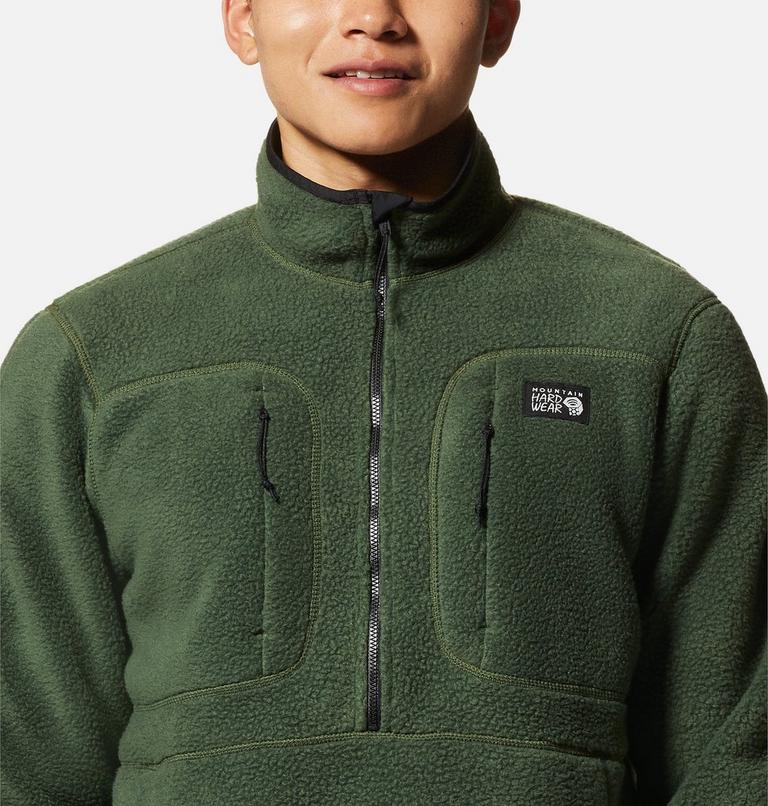 Men's HiCamp Fleece Half Zip, Color: Surplus Green, image 4