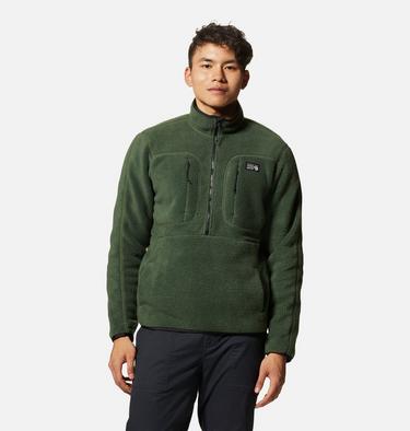 Men's HiCamp Fleece Half Zip, Color: Surplus Green, image 5
