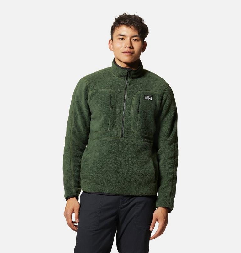Men's HiCamp Fleece Half Zip, Color: Surplus Green, image 1