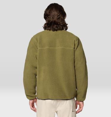 Men's HiCamp Fleece Half Zip, Color: Combat Green, image 6