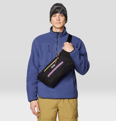 Men's HiCamp Fleece Half Zip, Color: Lapis Dusk, image 12