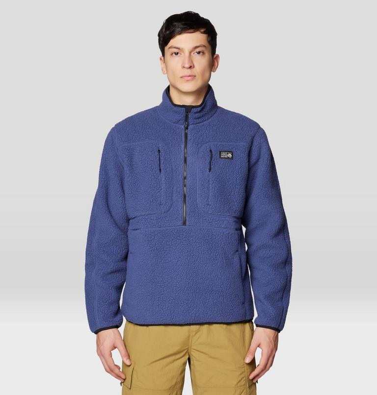 Men's HiCamp Fleece Half Zip, Color: Lapis Dusk, image 1