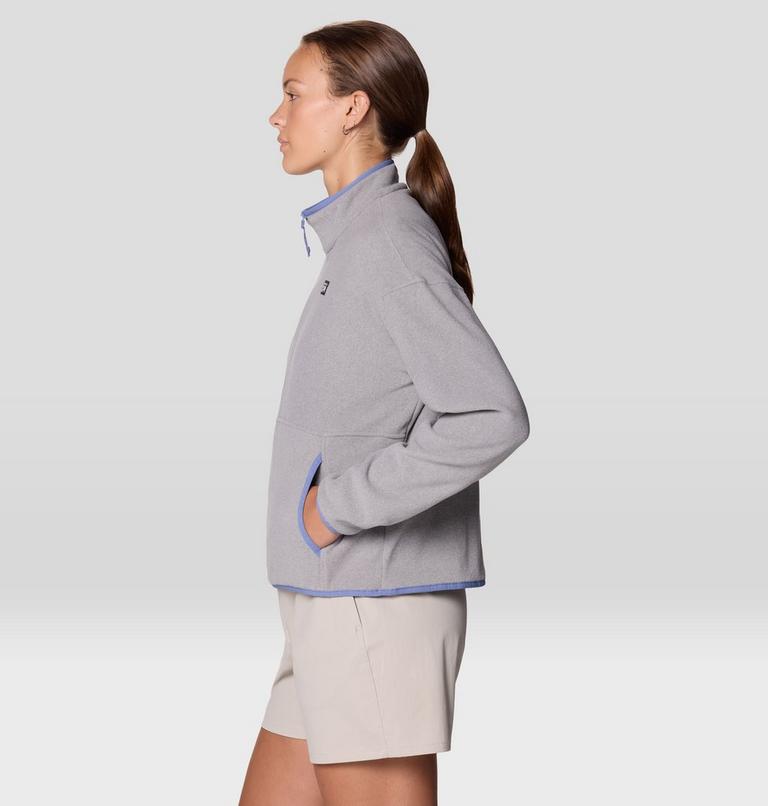 Women's Microchill Pullover, Color: Approaching Storm, image 4