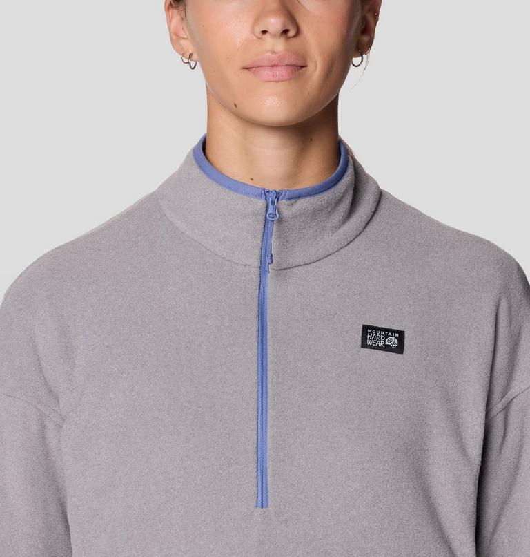 Women's Microchill Pullover, Color: Approaching Storm, image 5