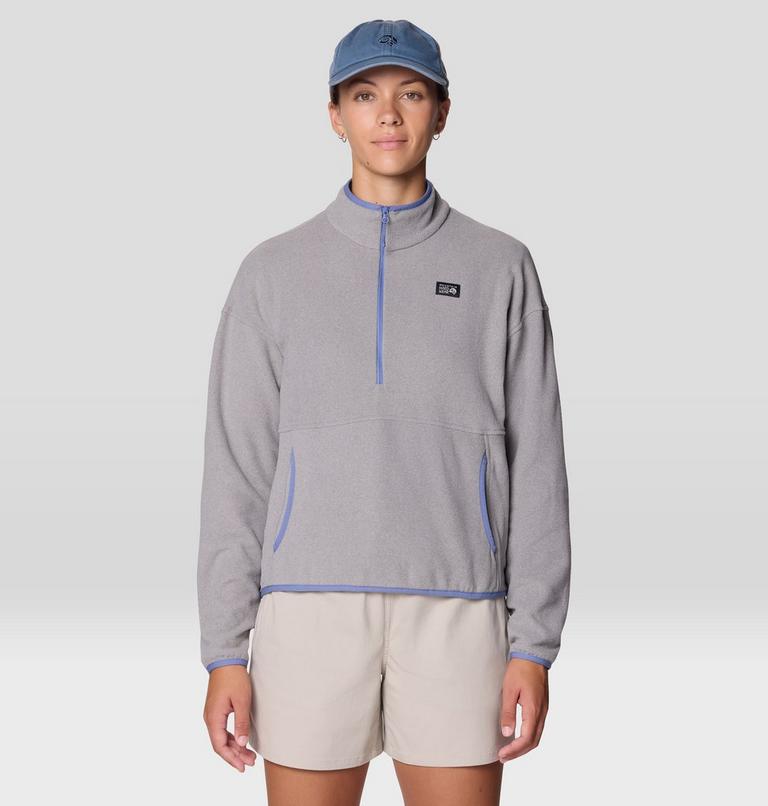 Women's Microchill Pullover, Color: Approaching Storm, image 1