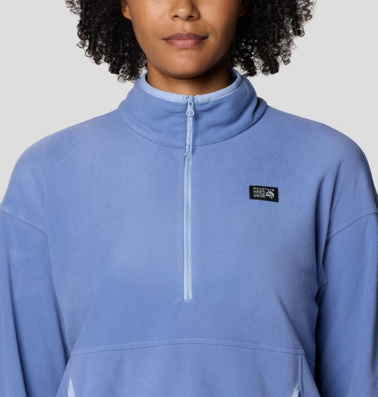 Women's Microchill Pullover, Color: Best Coast Blue, image 6