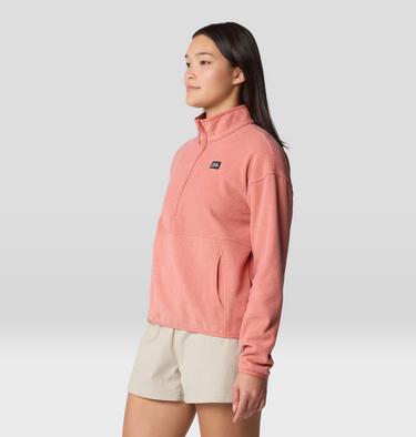 Women's Microchill Half Zip, Color: Fleurs, image 4