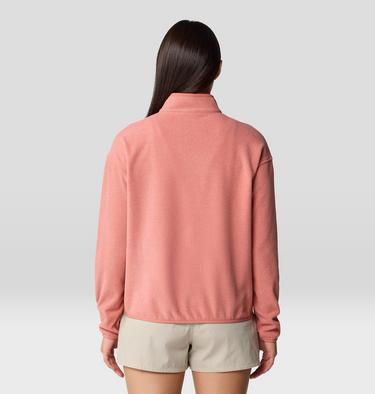 Women's Microchill Half Zip, Color: Fleurs, image 3