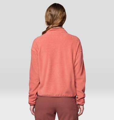 Women's Microchill Pullover, Color: Mars Red, image 2