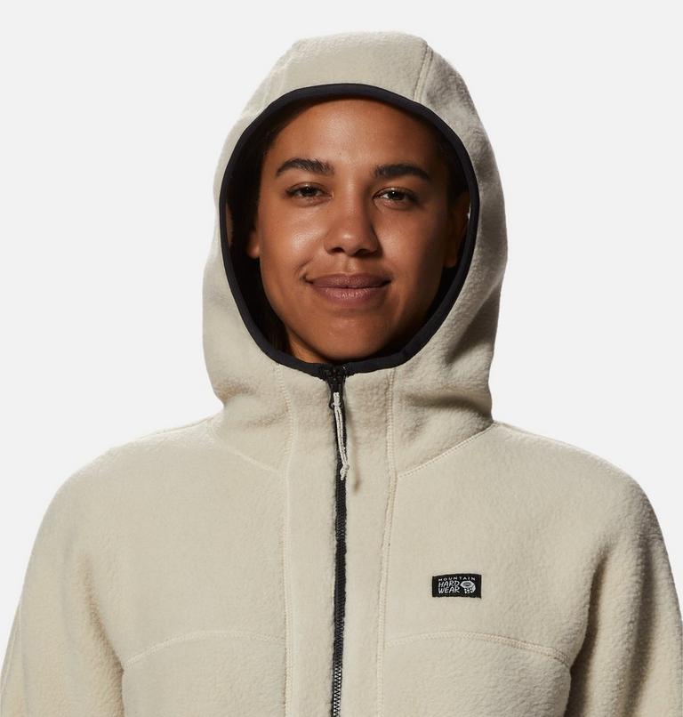 Women's HiCamp Fleece Hoody, Color: Wild Oyster, image 4