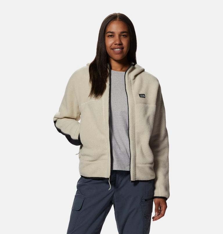 Women's HiCamp Fleece Hoody, Color: Wild Oyster, image 5