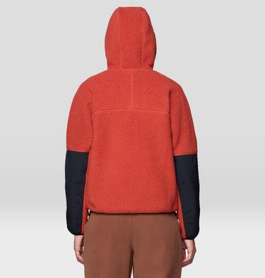Women's HiCamp Fleece Hoody, Color: Mars Red, image 2