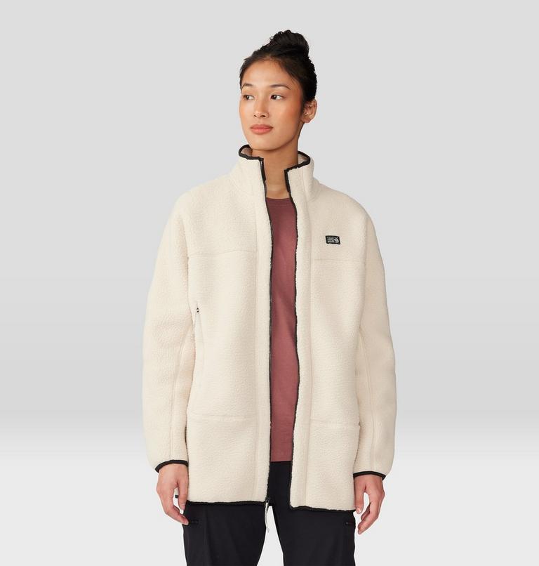 Manteau à fermeture éclair en laine polaire HiCamp, Color: Wild Oyster, image 5