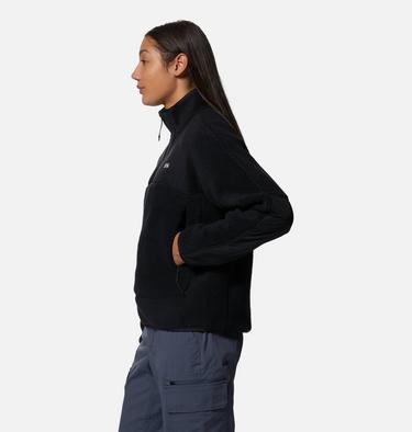 Women's HiCamp Fleece Half Zip, Color: Black, image 11