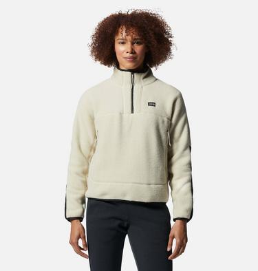 Women's HiCamp Fleece Half Zip, Color: Wild Oyster, image 13