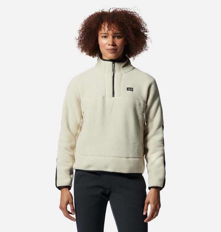 Women's HiCamp Fleece Half Zip, Color: Wild Oyster, image 1