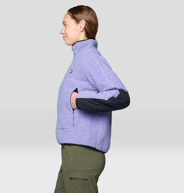 Women's HiCamp Fleece Half Zip, Color: Avid, image 3