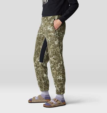 Women's HiCamp Jogger, Color: White Sage Forests Floor Print, image 4
