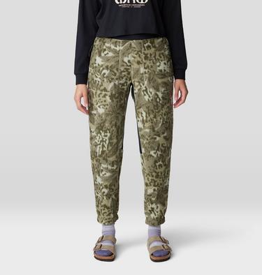 Women's HiCamp Jogger, Color: White Sage Forests Floor Print, image 1