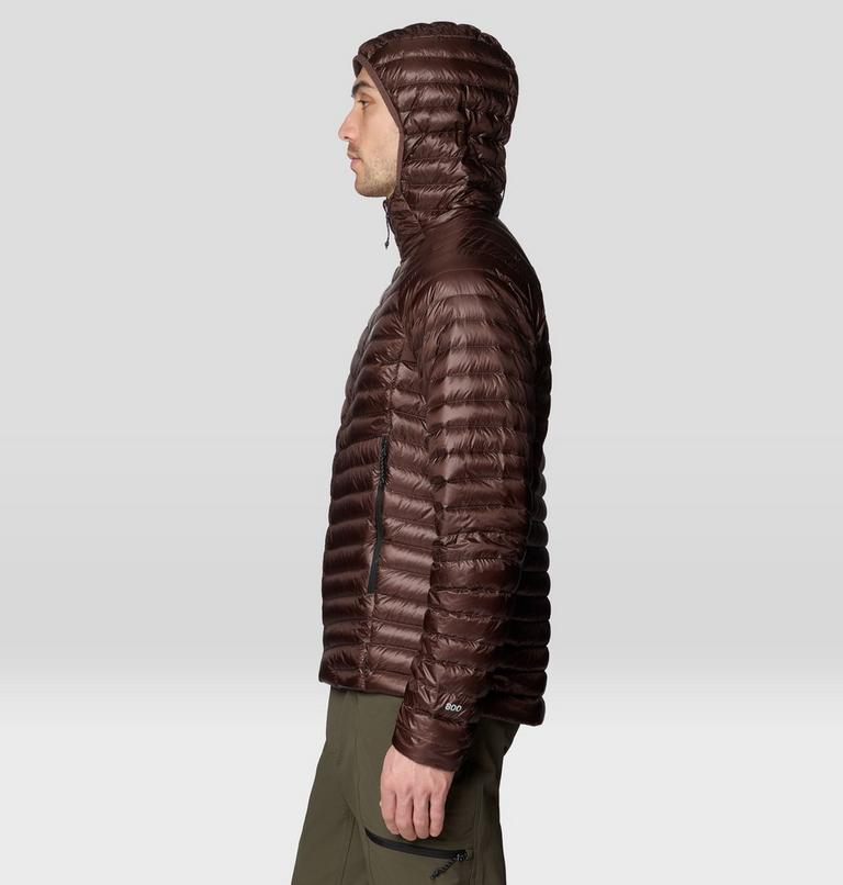 Men's Ghost Whisperer Hooded Down Jacket, Color: Carob, image 3