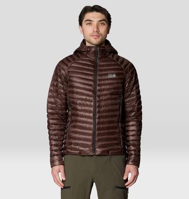 Men's Ghost Whisperer Hooded Down Jacket, Color: Carob, image 17