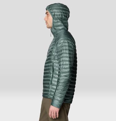 Men's Ghost Whisperer Hooded Down Jacket, Color: Thunderhead Grey, image 28
