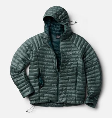 Men's Ghost Whisperer Hooded Down Jacket, Color: Thunderhead Grey, image 26