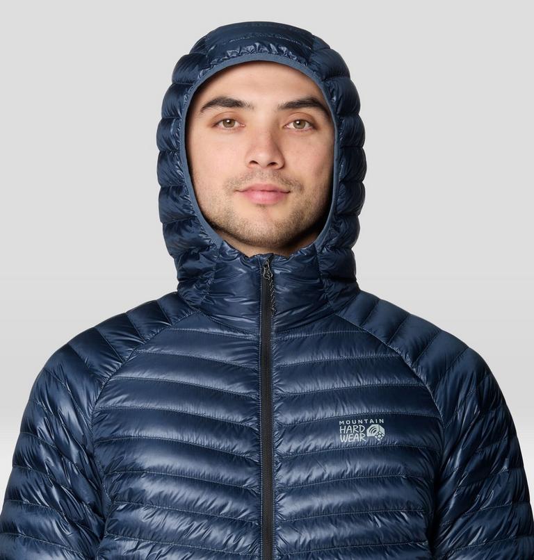 Men's Ghost Whisperer Hooded Down Jacket, Color: Astral Blue, image 5