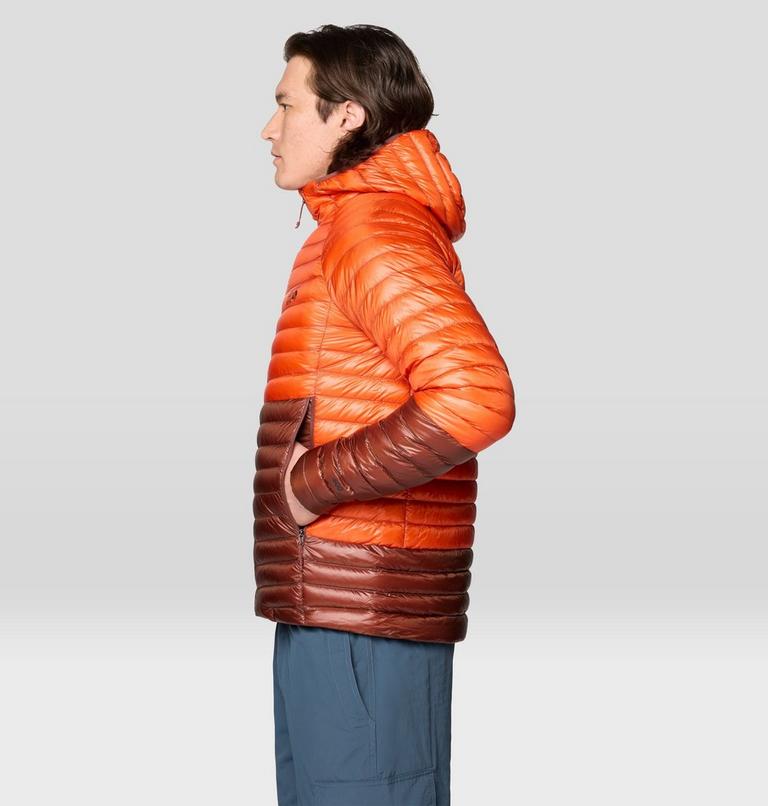 Men's Ghost Whisperer Hoody, Color: Aspect, Bourbon Brown, image 5