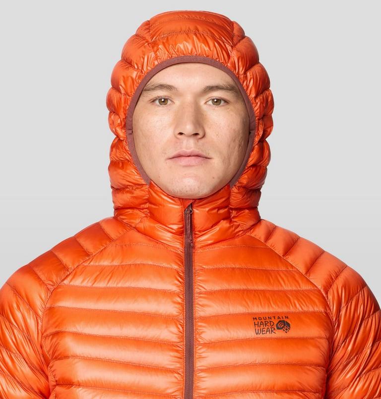 Men's Ghost Whisperer Hoody, Color: Aspect, Bourbon Brown, image 7