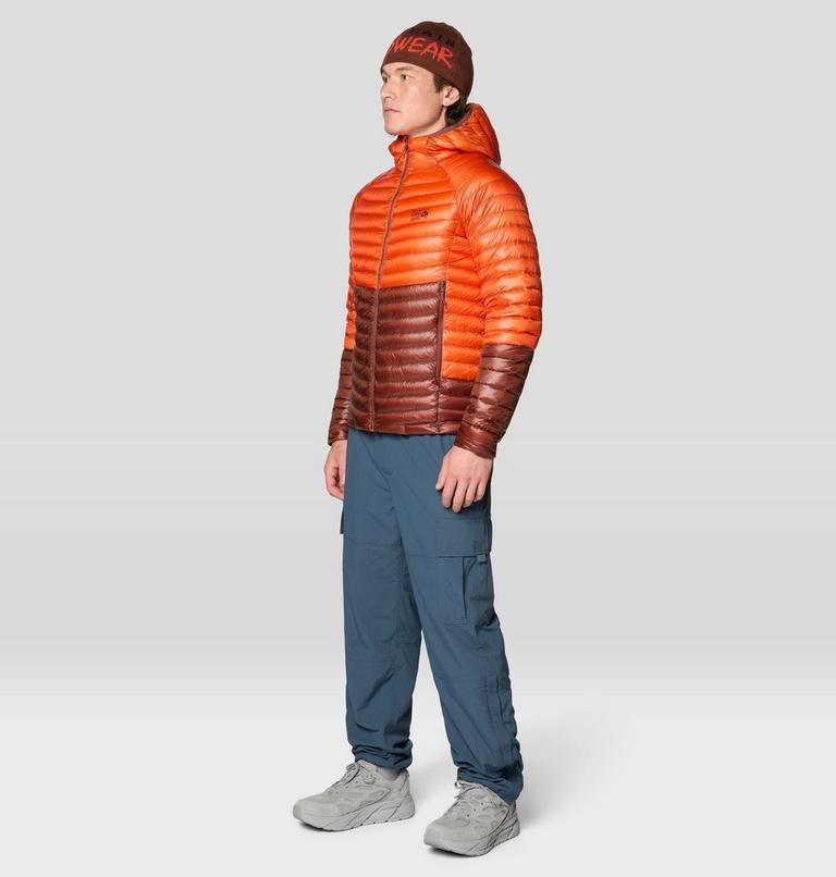 Men's Ghost Whisperer Hoody, Color: Aspect, Bourbon Brown, image 2