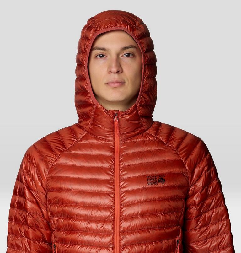 Men's Ghost Whisperer Hooded Down Jacket, Color: Mars Red, image 5
