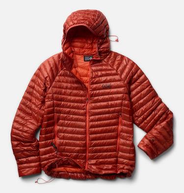 Men's Ghost Whisperer Hooded Down Jacket, Color: Mars Red, image 22