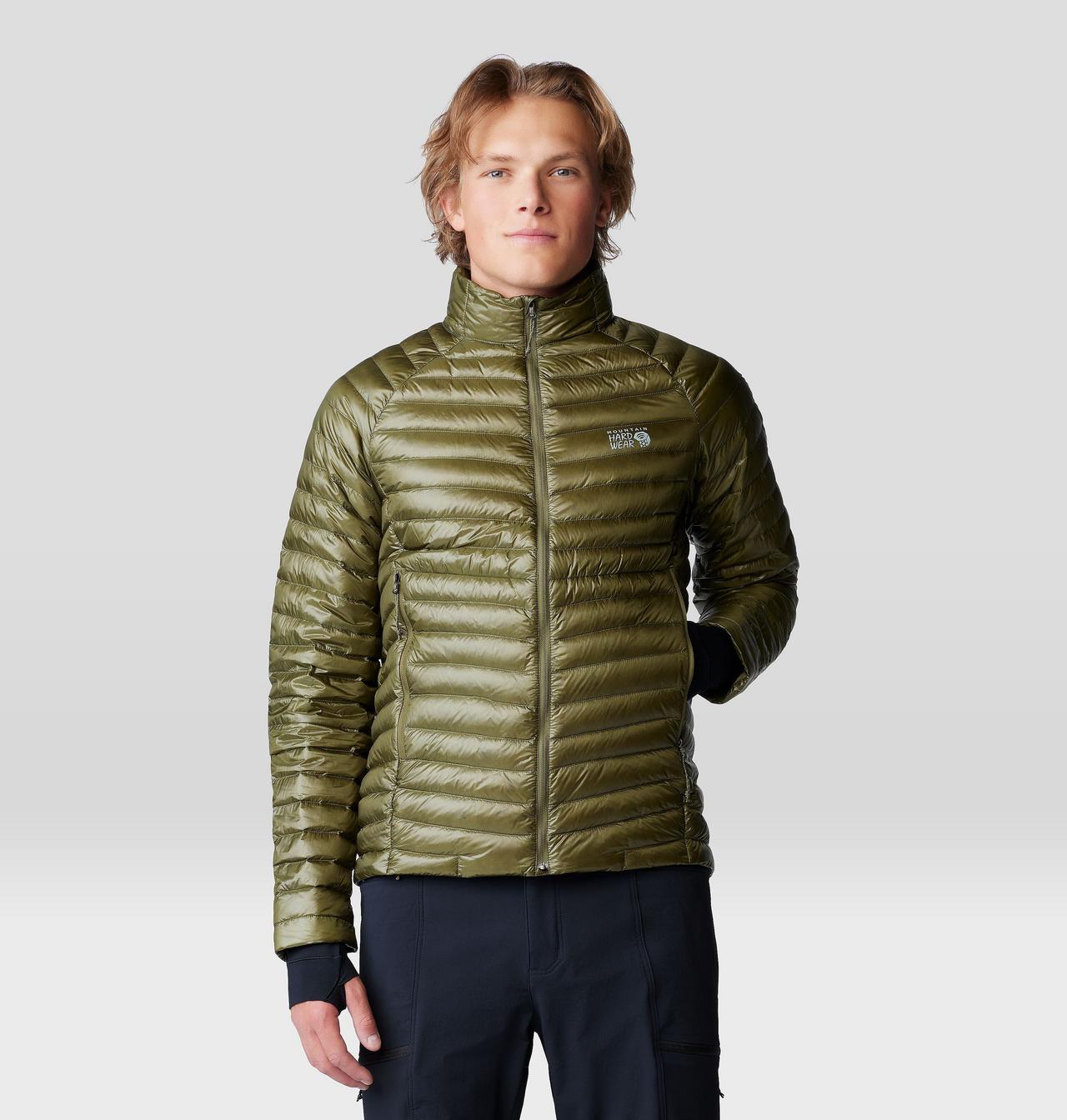 Veste de randonnée Mountain Hardwear Ghost Whisperer/2 - Homme - Bleu - Manches longues