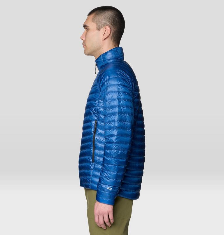 Men's Ghost Whisperer Down Jacket, Color: Berry Blue, image 3