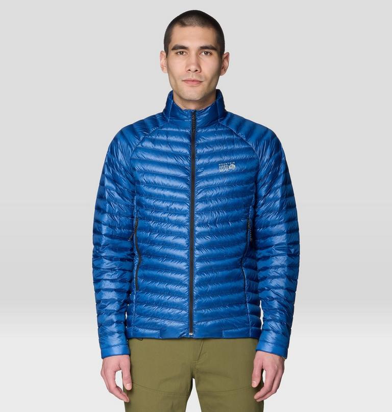 Men's Ghost Whisperer Down Jacket, Color: Berry Blue, image 1