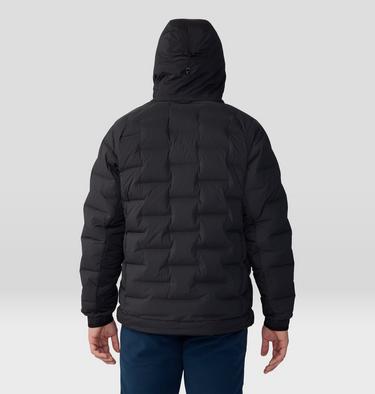 Men's Stretchdown Popover Hoody, Color: Black, image 10